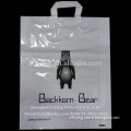 Promotion soft loop handle plastic bag produced by shanghai manufacturer